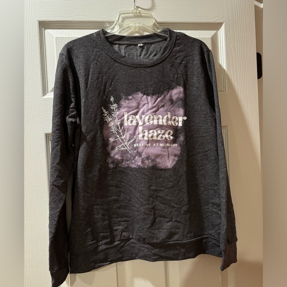 Taylor Swift Lavender Haze Sweater NWOT size M - Picture 1 of 2